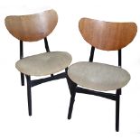A SET OF FOUR G-PLAN 1960's DINING CHAIRS BY W. GOMME DESIGNER (4)