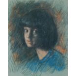 •HAROLD RILEY (b. 1934) TWO ARTIST SIGNED LIMITED EDITION COLOUR PRINTS Head Portraits of Sara,