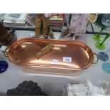 MODERN COPPER FISH KETTLE