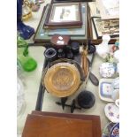 UNUSUAL LATE NINETEENTH CENTURY MONEY BOX IN THE FORM OF AN INLAID MAHOGANY BOW FRONT CHEST OF