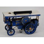 PROFESSIONALLY FINISHED AND PAINTED 'FINE CAST' DIE CAST METAL MODEL OF A SHOWMAN'S ENGINE, finished