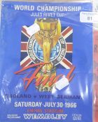 1966 WORLD CUP FINAL PROGRAMME 130 GRAMS IN GOOD CONDITION
