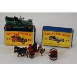 MATCHBOX MODELS OF YESTERYEAR TWO MINT AND BOXED DIE CAST TOY VEHICLES, viz Y7 Mercer 1913,