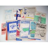 MIXED LOT OF FOOTBALL LEAGUE CLUBS PROGRAMMES FROM THE FORTY'S TO THE SIXTY'S , BRADFORD CITY SPURS,