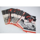 79 MANCHESTER UNITED HOME PROGRAMMES SEASONS 1961/62, 62/63, 63/64, 64/65