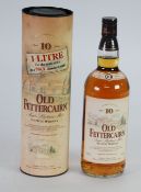 OLD FETTERCAIRN 1 LITRE BOTTLE OF SINGLE HIGHLAND MALT SCOTCH WHISKY aged 10 years, 40% vol., with