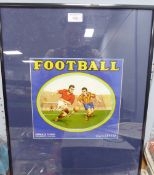 ROB BOND CARICATURE COLOUR PRINT OF ROGER HUNT Signed by the player, dated 2002, issued from The