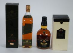 JOHNNIE WALKER 70cl BOTTLE EXTRA SPECIAL HIGHLAND MALT WHISKY 15 years old, 43% vol., in square