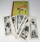 TWENTY THREE TOPICAL TIMES LARGE FORMAT PHOTOGRAPHIC CARDS OF FOOTBALLERS to include George Bargh
