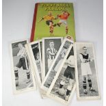 TWENTY THREE TOPICAL TIMES LARGE FORMAT PHOTOGRAPHIC CARDS OF FOOTBALLERS to include George Bargh