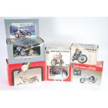 A SELECTION OF 14 BOXED ITALIAN (POLISTIL) MODEL MOTORCYCLES (14)