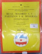 1966 CHAMPIONS LEAGUE FINAL REAL MADRID V PARTIZAN BELGRADE