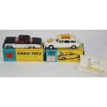 CORGI TOYS BOXED "OLDMOBILE" SHERIFF CAR NO 436 play worn and lacks tyres box very good, DITTO