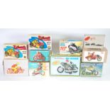 TWENTY BOXED 'MADE IN JAPAN' AND OTHER TINPLATE MOTORCYCLES (20)