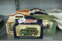 23 'DAYS GONE' UNIFORMLY VISION BOXED PROMOTIONAL COMMERCIAL VEHICLES AND VINTAGE CARS