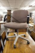 AN 'ANTOCKS LAIRN GROUP' STYLISH OFFICE CHAIR