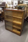 A GLAZED BOOKCASE/DISPLAY CABINET