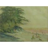 J.W. WILKINSON (Twentieth Century) WATERCOLOUR DRAWING 'Baycliffe, Bardsea, Cumbria' Signed and