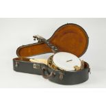 CIRCA 1932 GEORGE FORMBY SIGNATURE SPECIAL EDITION 'DALLAS' BANJOLELE very recently in use and tuned