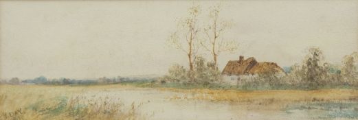 PERCY LANCASTER (1878-1951) WATERCOLOUR A view in Westmorland Signed lower right 10" x 14 1/4" (25.