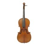 20th CENTURY GERMAN VIOLIN LABELLED 'MANUFACTURED IN BERLIN, SPECIAL COPY OF ANTONIUS