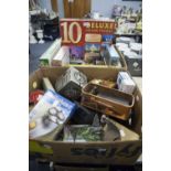 QUANTITY OF VARIOUS JIGSAWS, PICTURE FRAMES, RECORDS AND VARIOUS OTHER ITEMS
