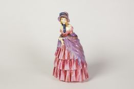 ROYAL DOULTON CHINA FIGURE, 'A Victorian Lady', HN 728, 8" (20.3cm) high, painted marks (a.f.)