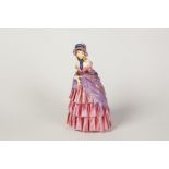 ROYAL DOULTON CHINA FIGURE, 'A Victorian Lady', HN 728, 8" (20.3cm) high, painted marks (a.f.)