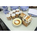 PRICE POTTERY COTTAGE TEA SET FOR SIX PERSONS