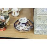 BLOOR DERBY 'IMARI' TEACUP AND SAUCER