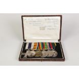GEORGE V MILITARY CROSS GROUP SIX VARIOUS MEDALS AWARDED TO 2ND LIEUT H. WHITEHEAD the reverse of