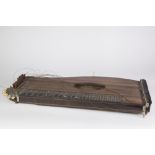 GOOD QUALITY LATE NINETEENTH CENTURY ROSEWOOD ZITHER