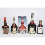 ONE BOTTLE OF D.O.M. BENEDICTINE LIQUEUR 23 3/4fl oz., ONE BOTTLE OF GRAND MARNIER TRIPLE ORANGE