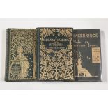 A SELECTION OF VICTORIAN FICTION; Fine bindings, Illustrated Hugh Thomson to include; Evelina by