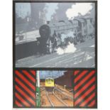 COLIN BELLINGHAM (Twentieth Century) TWO ARTIST SIGNED LIMITED EDITION COLOUR PRINTS 'Grey Days from