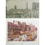 FRANCIS LENNON ARTIST SIGNED LIMITED EDITION COLOUR PRINT 'Whit Week Walks' (508/850) 10 1/2" x