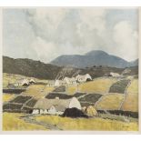 PAUL HENRY (1876-1958) ARTIST SIGNED REPRODUCTION COLOUR PRINT 'The Kingdom of Henry' Guild stamped,