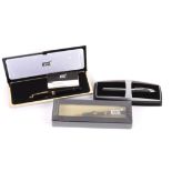 A Mont Blanc Meisterstuck 164 ball-point pen, in original sealed box, No.380045, together with a