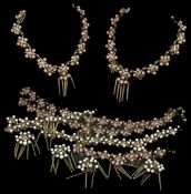 Christian Dior by Mitchel Maer 1954-1957 A collection of vintage Dior necklaces, bracelets and