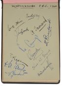 Cricket Autograph Memorabilia from 1949 to 1950 The Australian 1948 'The Invincibles' Cricket tour