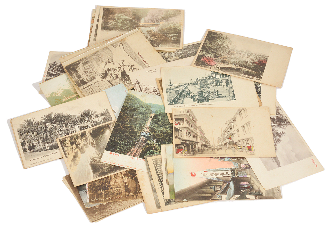 A small collection of 20th century Eastern postcards, comprising of scenes from Penang, Kobe, Tokyo, - Image 2 of 6