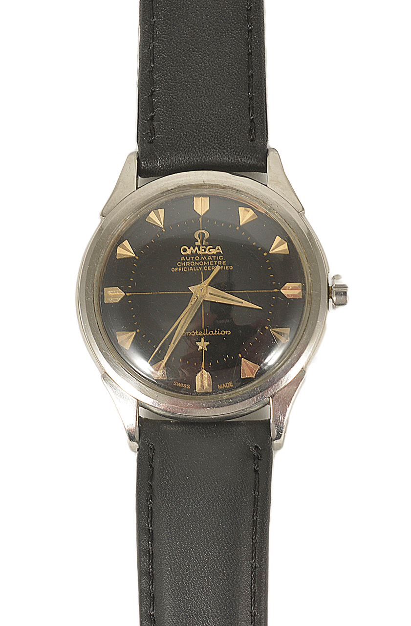 An 1958 Omega Constellation Automatic Chronometer gentleman's wristwatch in a stainless steel case