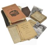 W.W.I memorabilia from R H Moore 2nd Lt Royal Irish Rifles and RAF,comprising hand written