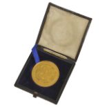 A 22ct gold University of London Bachelor of Medicine Prize Medal Presented to Henry Betham Robinson