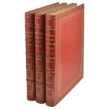 ACKERMANN, Rudolph; The Microcosm of London; First edition, 1808-1810, 3 Vols.,early issue, bound