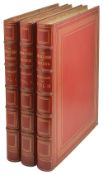 ACKERMANN, Rudolph; The Microcosm of London; First edition, 1808-1810, 3 Vols.,early issue, bound