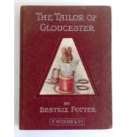 Potter, Beatrix; The Tailor of Gloucester, First Trade Edition 1903published by Frederick Warne &