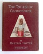 Potter, Beatrix; The Tailor of Gloucester, First Trade Edition 1903published by Frederick Warne &