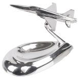 An Eichholtz ashtray of a fighter jet