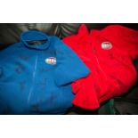 A pair of Bargain Hunt fleeces